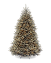 National Tree Company 7.5ft Dunhill Fir Tree With Clear Lights In Green