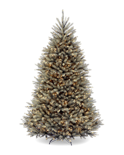 National Tree Company 7.5ft Dunhill Fir Tree With Clear Lights In Green