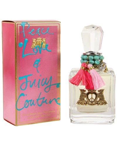 Juicy Couture Peace & Love Women's 3.4oz Eau De Parfum Spray