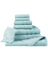 SUPERIOR SUPERIOR EGYPTIAN COTTON HIGHLY ABSORBENT LUXURY ASSORTED 8PC BATHROOM TOWEL  SET