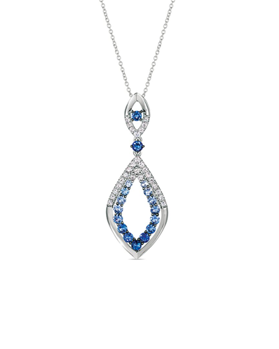 Le Vian Denim Ombre 14k 2.30 Ct. Tw. Sapphire Ombre Pendant
