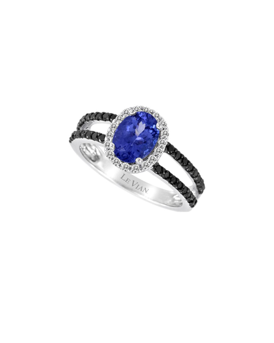 Le Vian Blueberry Tanzanite 14k 1.36 Ct. Tw. Diamond & Tanzanite Half-eternity Ring