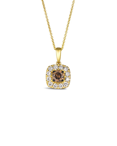 Le Vian Chocolate Solitaire 14k 0.83 Ct. Tw. Diamond Pendant