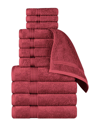 Superior Egyptian Cotton 12pc Highly Absorbent Solid Ultra Soft Towel Set