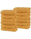 Superior Set Of 12 Zero Twist Cotton Waffle Honeycomb Plush Soft Absorbent  Washcloths