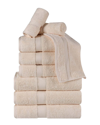 Superior Egyptian Cotton 9pc Plush Heavyweight Absorbent Luxury Soft Towel Set