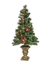NATIONAL TREE COMPANY NATIONAL TREE COMPANY 4FT GLISTENING PINE ENTRANCE TREE WITH CLEAR LIGHTS