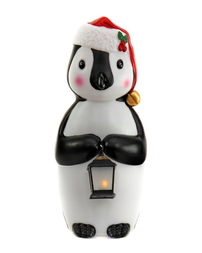 National Tree Company 23" Vintage-like Styled Blow Mold Penguin In Black