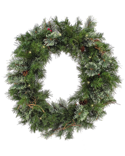 National Tree Company 30in Glistening Pine Wreath In Green