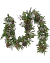 National Tree Company 9ft Pre-lit Alpine Collection Decorated Garland In Green