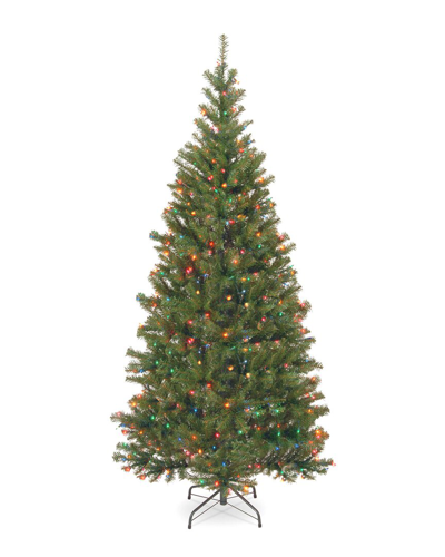 National Tree Company 6.5ft Aspen Spruce Tree With Multicolor Lights In Green