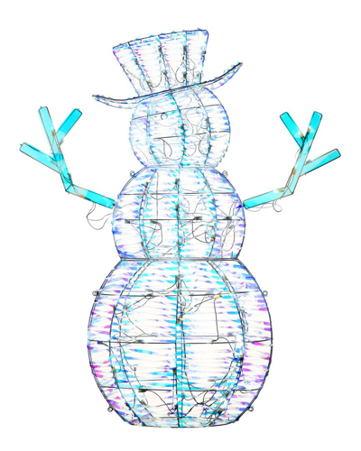 National Tree Company 48in Iridescent Snowman With Led Lights