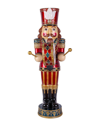 National Tree Company 58in Animated Nutcracker With Multicolor Lights & Music In Red