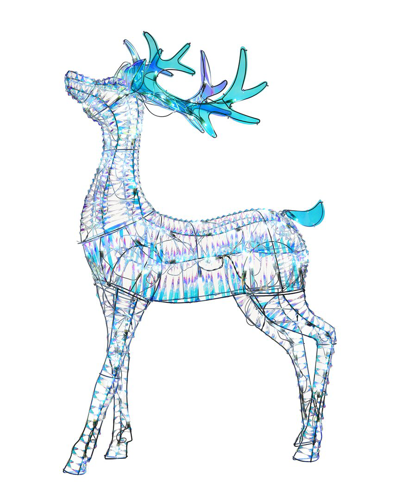 National Tree Company 48in Iridescent Deer With Led Lights