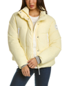 Canada Goose Junction Cropped Puffer In Yellow
