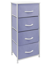 SORBUS SORBUS NIGHTSTAND CHEST WITH 4 DRAWERS