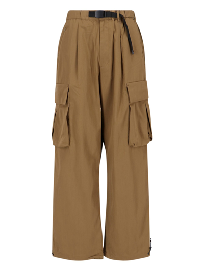 Gramicci Straight-leg Cargo Trousers In Brown