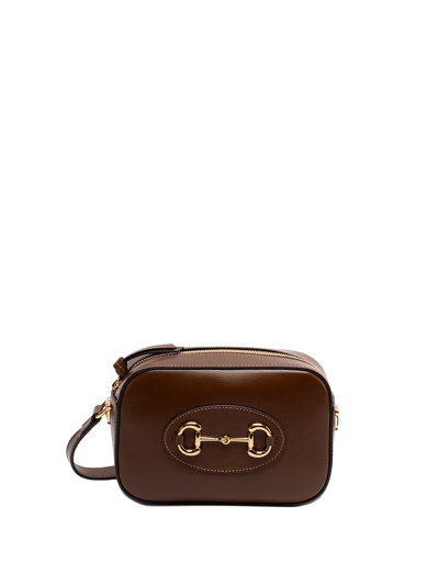 Gucci Horsebit 1955 Shoulder Bag In Brown