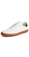 GREATS CHARLIE LOW TOP LEATHER SNEAKERS BLANCO