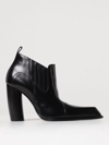 Off-white Off White Moon Beatle Shade Ankle Boots In Black