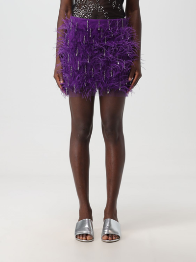 Des Phemmes Skirt  Woman In Violet