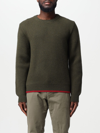 FAY SWEATER FAY MEN COLOR GREEN,e70671012