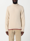 Fay Sweaters Ivory In Red