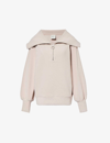 Varley Vine Half Zip Pullover In Taupe Marl