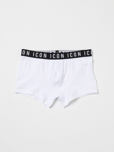 DSQUARED2 ICON BRIEFS IN STRETCH COTTON,E97191001