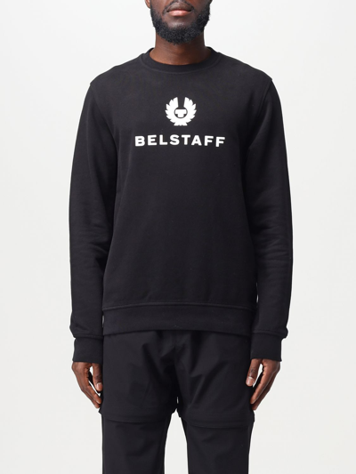 Belstaff Signature Crewneck Sweatshirt In Black