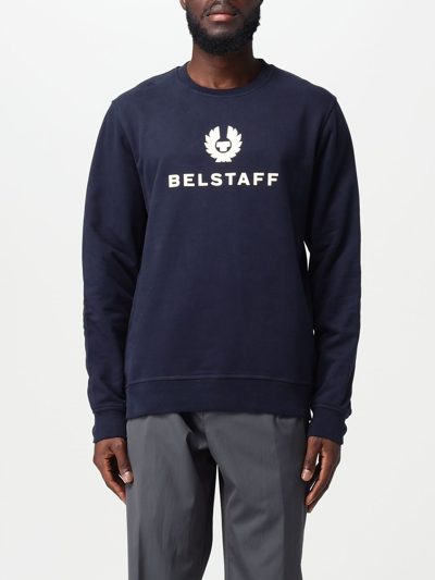 Belstaff Sweatshirt  Herren Farbe Blau In Blue