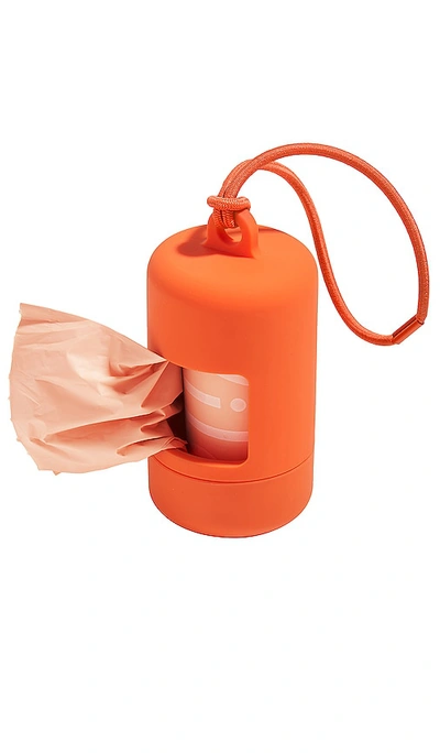Wild One X Revolve Poop Bag Carrier In Burnt Orange