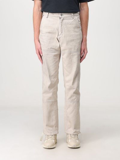 Rhude Chevron Painter Pants In White