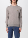 Vivienne Westwood Orb-embroidered Virgin-wool Jumper In Grey