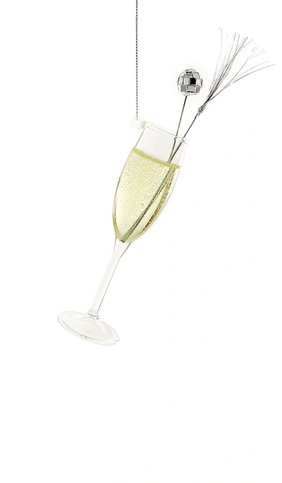 Cody Foster & Co Pop, Fizz, Clink! Ornament In Yellow