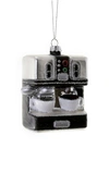 Cody Foster & Co Espresso Machine Ornament In Grey
