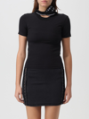Y/project Evergreen Triple Collar Fitted T-shirt In Black
