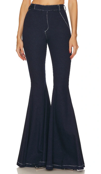 The New Arrivals By Ilkyaz Ozel Jagger Pants In Blue