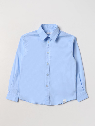 Paolo Pecora Shirt  Kids In Gnawed Blue