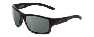 Pre-owned Smith Outback Elite Polarize Sunglasses Deep Ink Navy Blue Cobalt 59mm 4 Options In Smoke Grey Polar