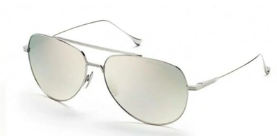 Pre-owned Dita Authentic  Sunglasses Dt 7804-f-pld-mir-z Black Palladium W/ Gray "new"61mm
