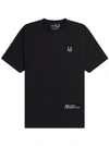 RAF SIMONS PRINTED PATCH RELAXED T-SHIRT