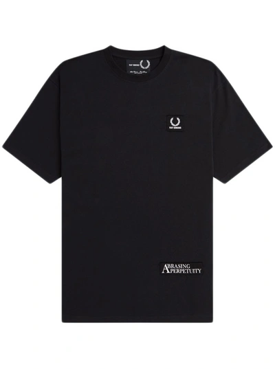 Raf Simons Black Fred Perry Edition T-shirt