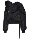 Rick Owens Drkshdw Women Doll Bomber In Black