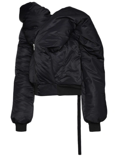 Rick Owens Drkshdw Women Doll Bomber In 09 Black
