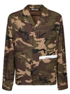 PALM ANGELS CAMOUFLAGE PRINT JACKET