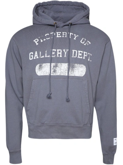 Gallery Dept. Logo Pullover Hoodie In Grey