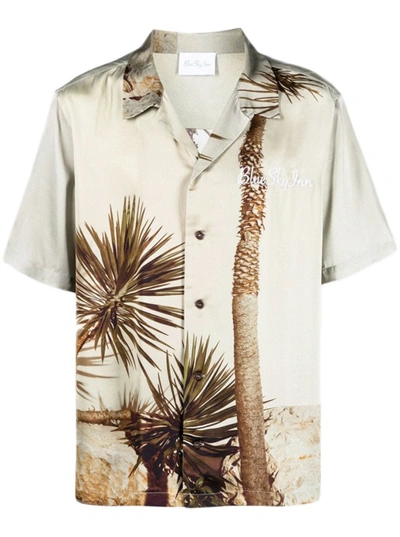 Blue Sky Inn Dragon Tree Button-up Shirt