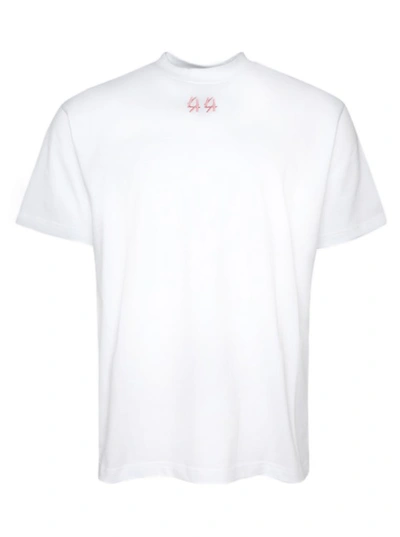 44 Label Group Jersey T-shirt In White