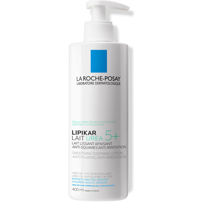 La Roche-posay Lipikar Lait Urea 5+ Lotion 400ml In White